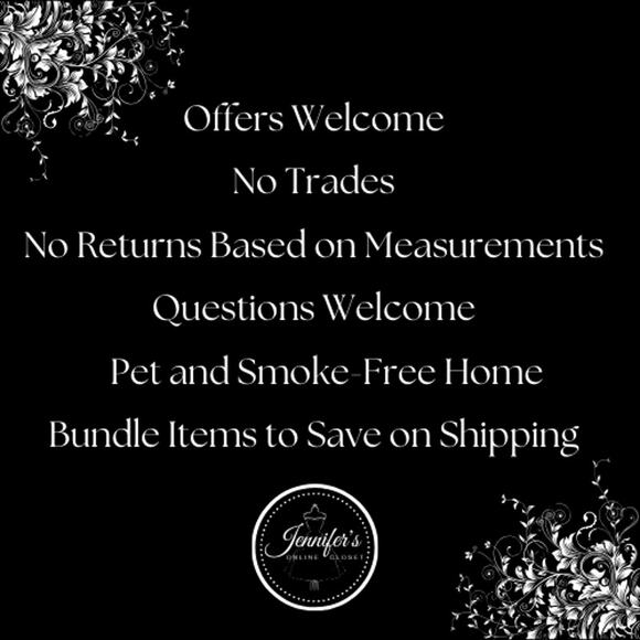 3/$25 Charter Club Petite Black Green White Geometric Square Neck Top Size PM - Picture 10 of 11